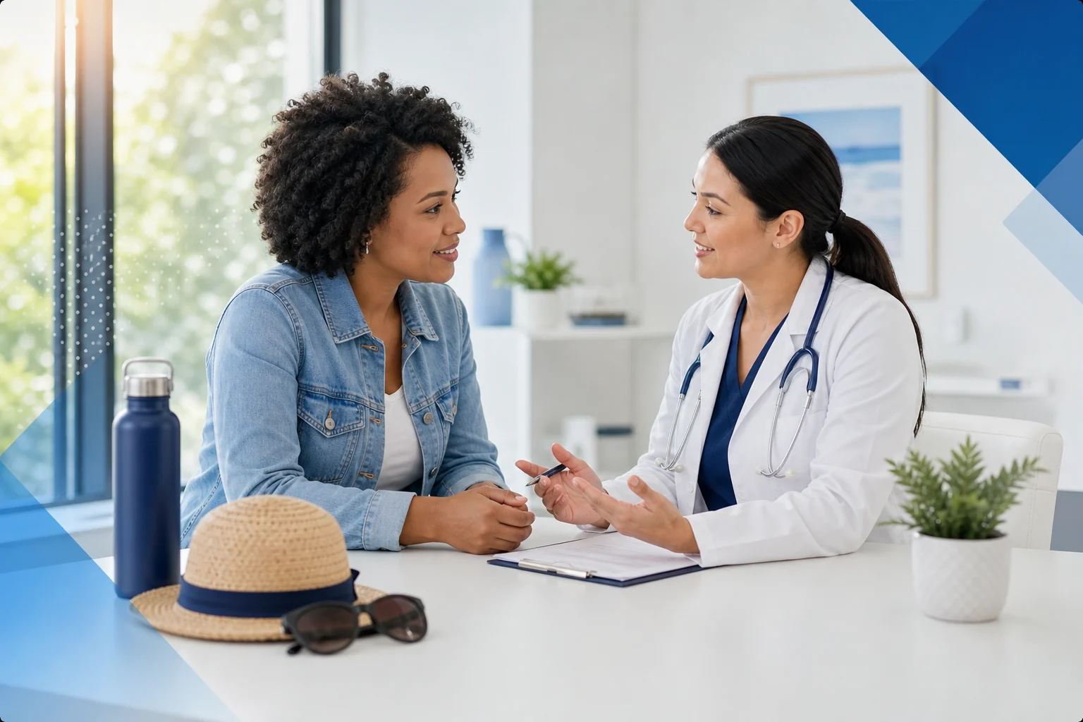 Dallas patient preparing for summer health with guidance from a primary care doctor